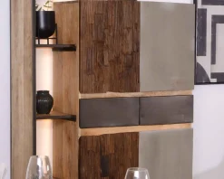 Meuble House Armoire contemporaine avec LED