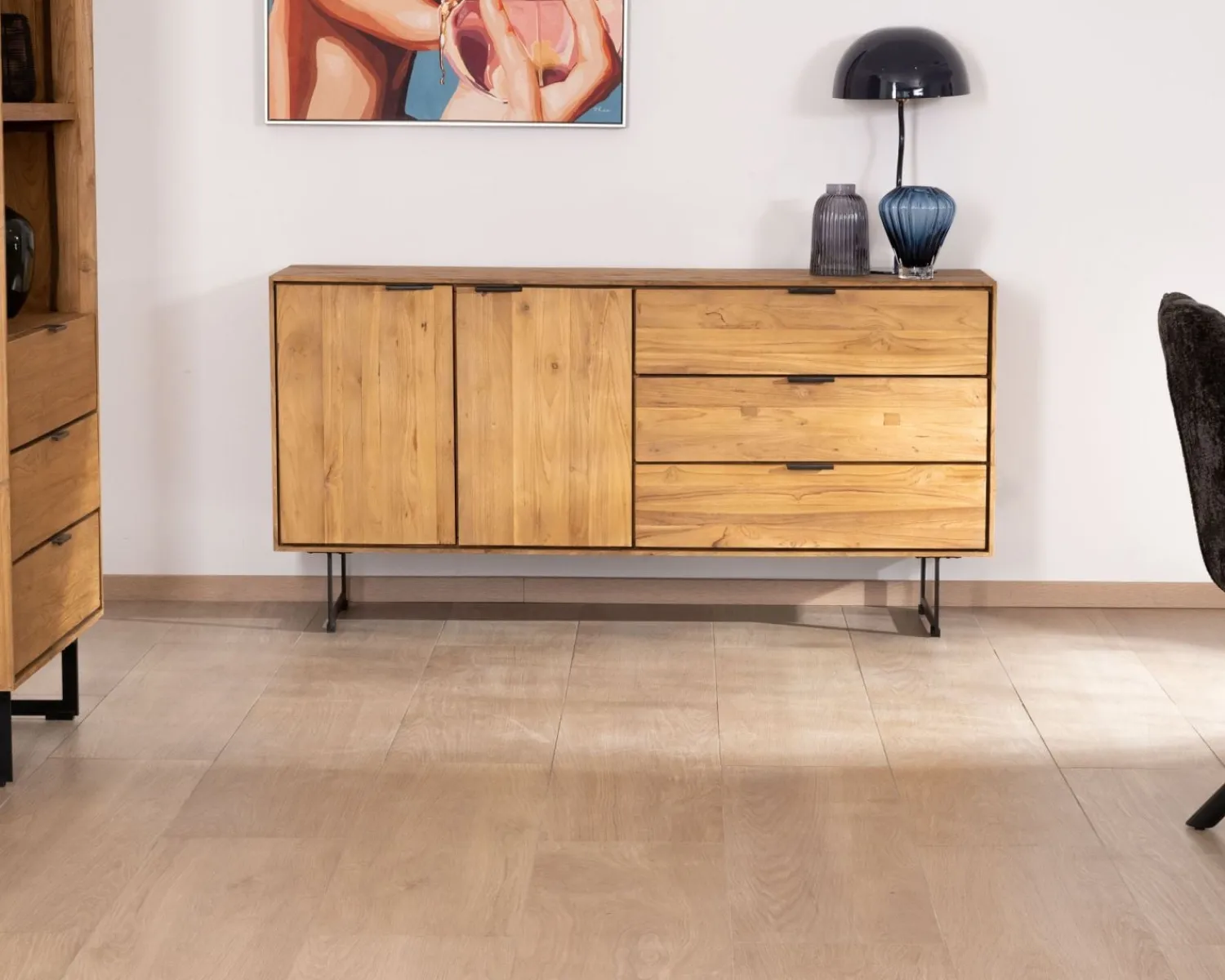 Meuble House Bahut en teck naturel recyclé "Bahia" Clearance