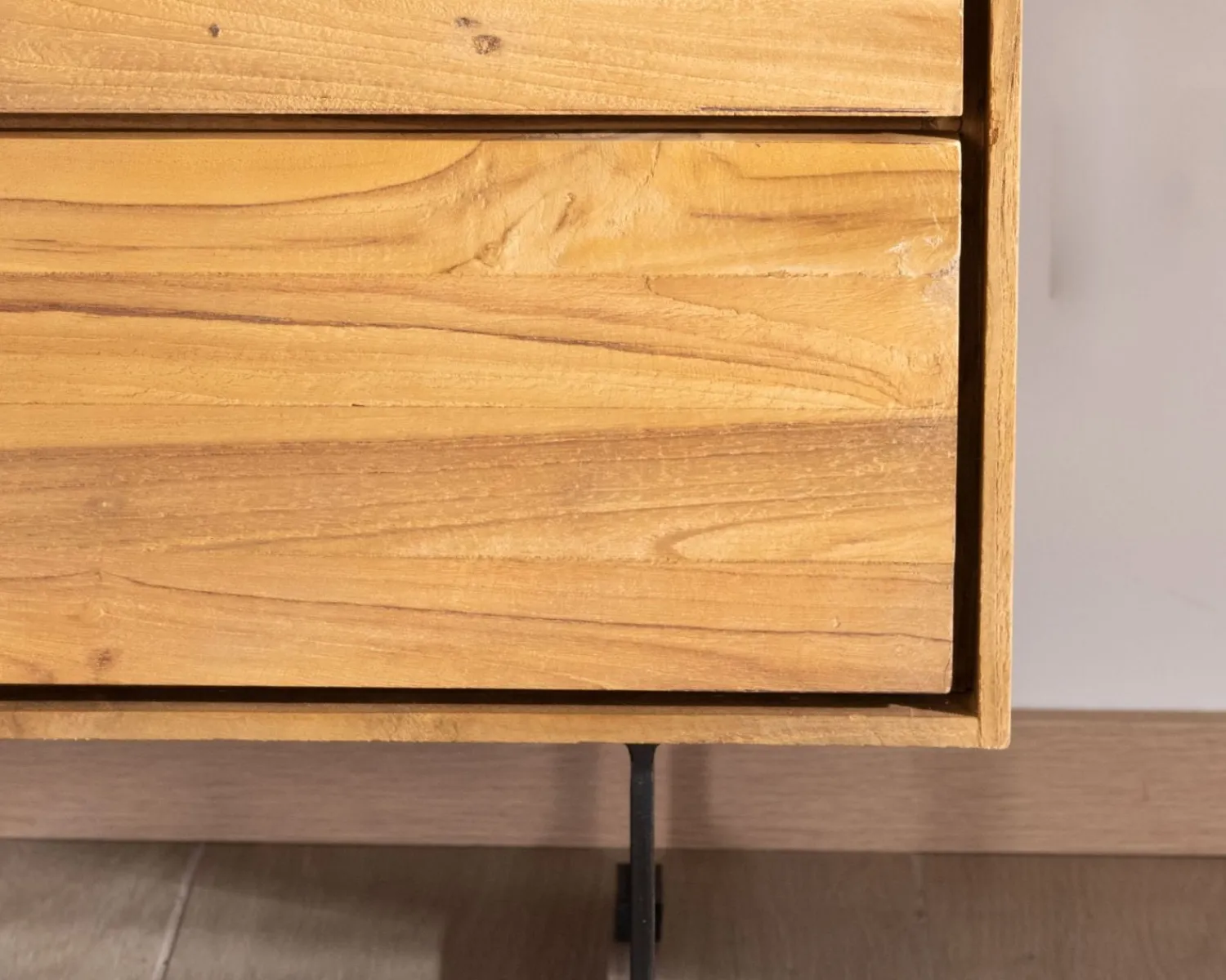 Meuble House Bahut en teck naturel recyclé "Bahia" Clearance