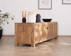 Meuble House Banc TV 200 cm épuré en palissandre 