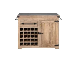 Meuble House Billot de cuisine bois massif