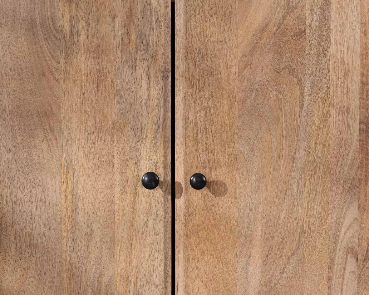 Meuble House Buffet 140 cm style pop en manguier "Plume" 3 portes Hot