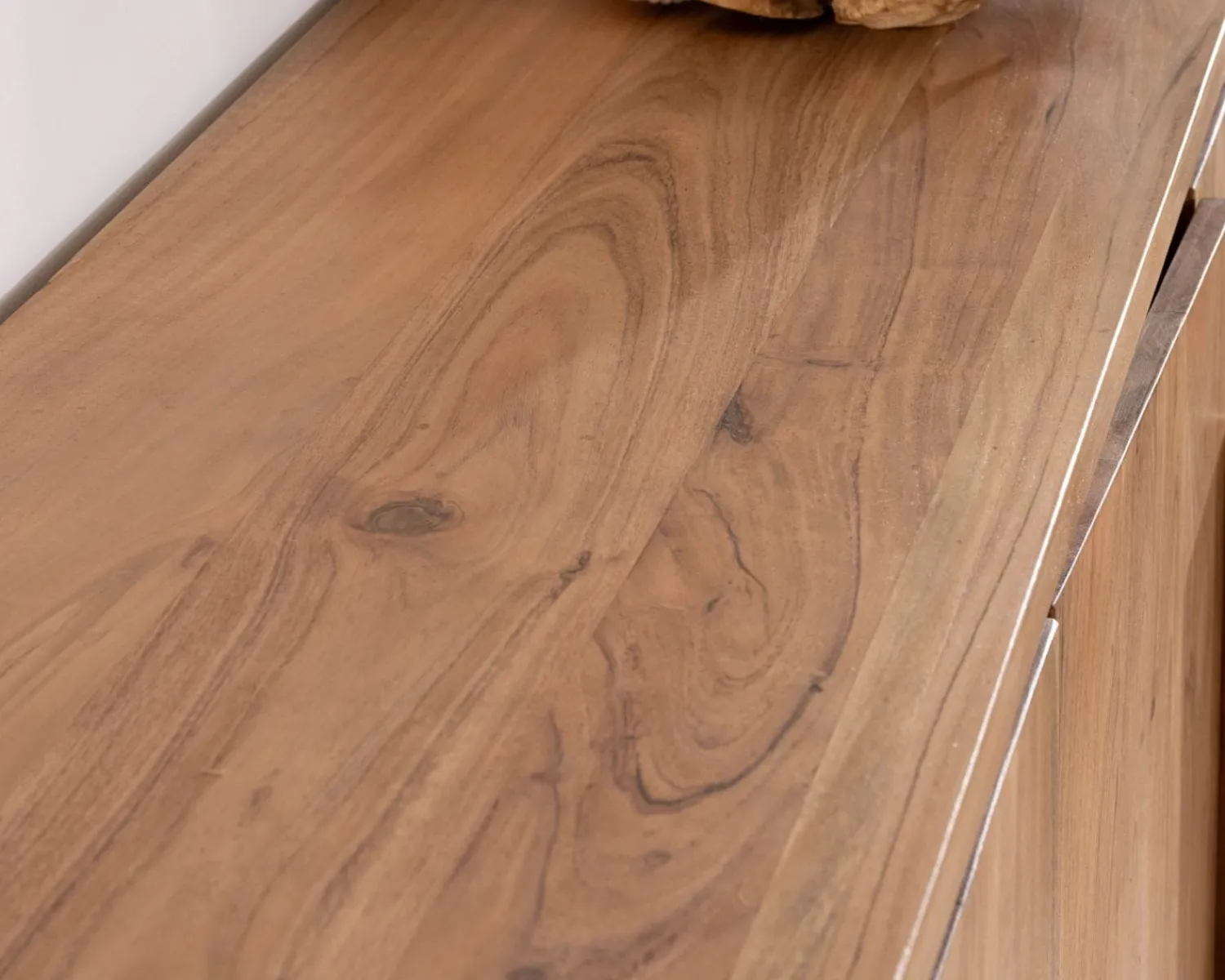 Meuble House Buffet design épuré en acacia "Melody" 3 portes 145 cm Online