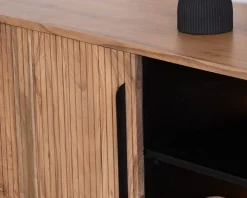 Meuble House Buffet design rétro avec niches centrales 