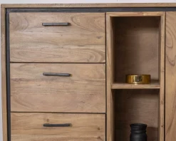 Meuble House Buffet industriel 160 cm en acacia 