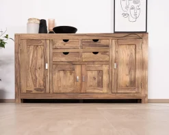 Meuble House Buffet multi rangement 180 cm en palissandre 