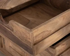 Meuble House Buffet multi rangement 180 cm en palissandre 