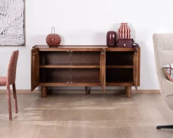 Meuble House Buffet 3 portes 170 cm en manguier massif