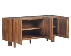 Meuble House Buffet 3 portes 170 cm en manguier massif