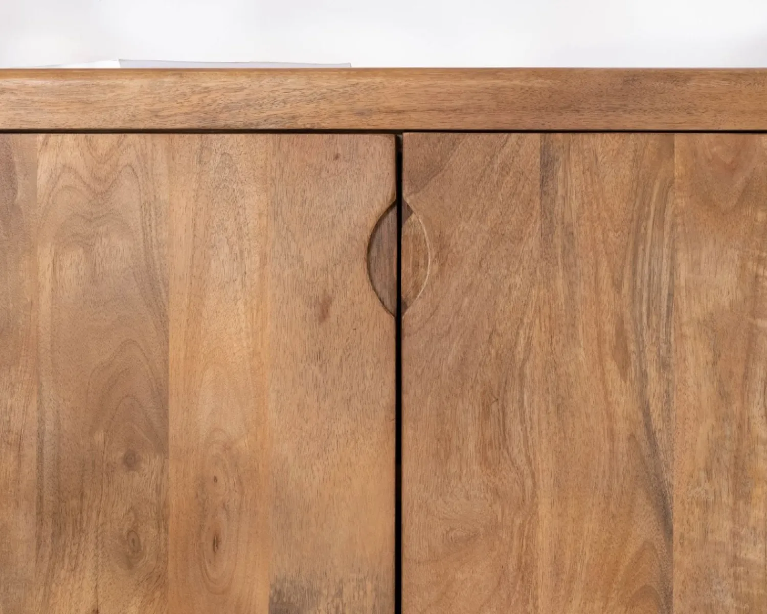 Meuble House Buffet rétro en manguier massif avec tiroirs finition naturelle "Odely" 150 cm New