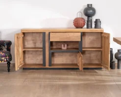 Meuble House Buffet ultra contemporain avec niche éclairage LED