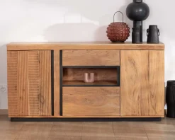 Meuble House Buffet ultra contemporain avec niche éclairage LED