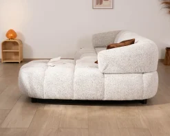 Meuble House Canapé avec assise électrique et méridienne à droite 