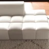 Meuble House Canapé en angle avec méridienne design lounge & chill "Casa Nova" bicolore beige et gris New