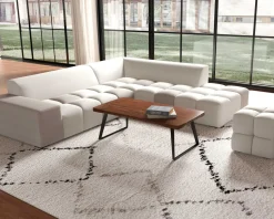 Meuble House Canapé en angle avec méridienne design lounge & chill