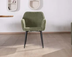 Meuble House Chaise contemporaine avec accoudoirs 