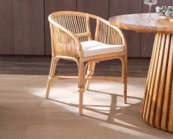 Meuble House Chaise en rotin tressé 