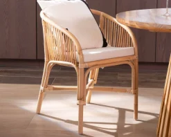 Meuble House Chaise en rotin tressé 