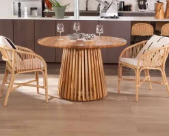 Meuble House Chaise en rotin tressé 
