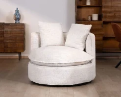Meuble House Chauffeuse ronde pivotante 360° 