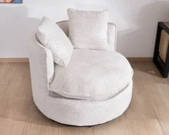 Meuble House Chauffeuse ronde pivotante 360° 