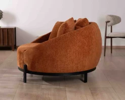 Meuble House Chauffeuse XL 120 cm ultra confort avec coussins coordonnés