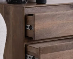 Meuble House Commode esprit Japandi en manguier massif 