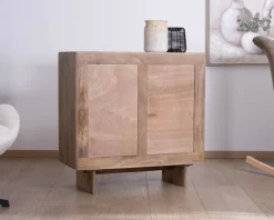 Meuble House Commode esprit Japandi en manguier massif 