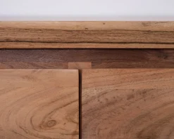 Meuble House Commode 6 tiroirs en acacia style scandinave