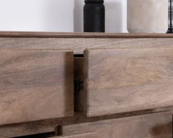 Meuble House Commode 9 tiroirs en bois massif de manguier