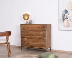 Meuble House Commode 4 tiroirs grande largeur