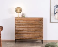 Meuble House Commode 4 tiroirs grande largeur