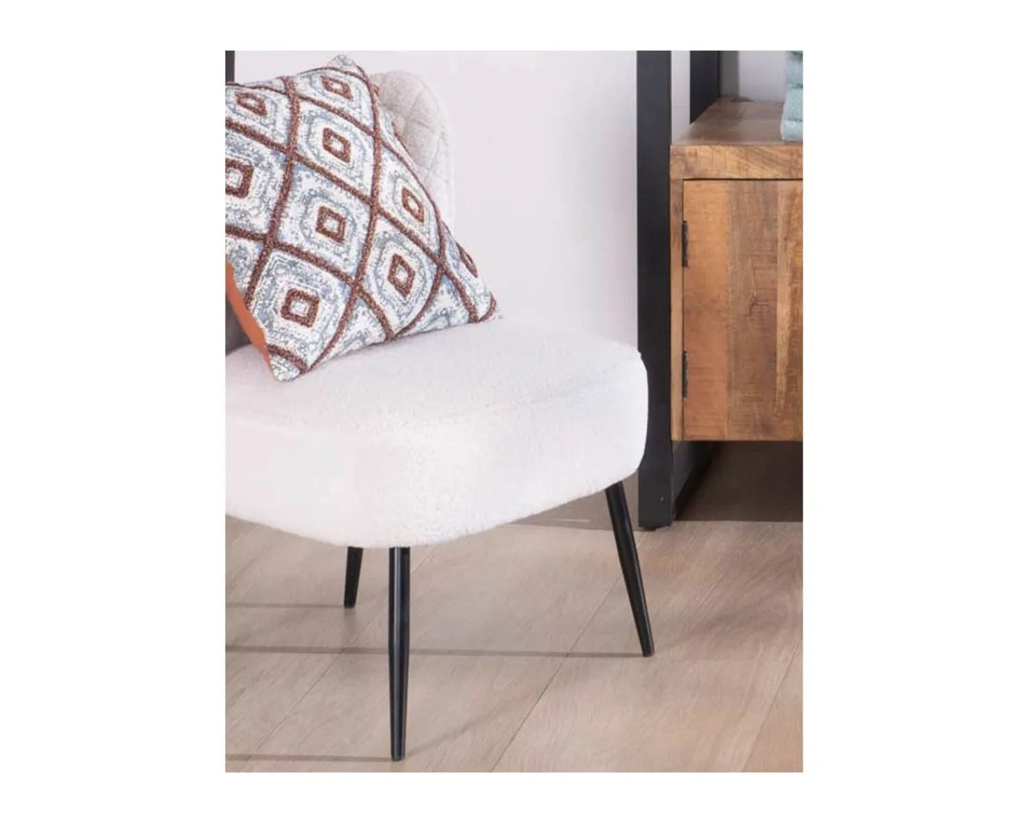 Meuble House Coussin déco en coton imprimé "Solira" format carré 45 x 45 cm Clearance