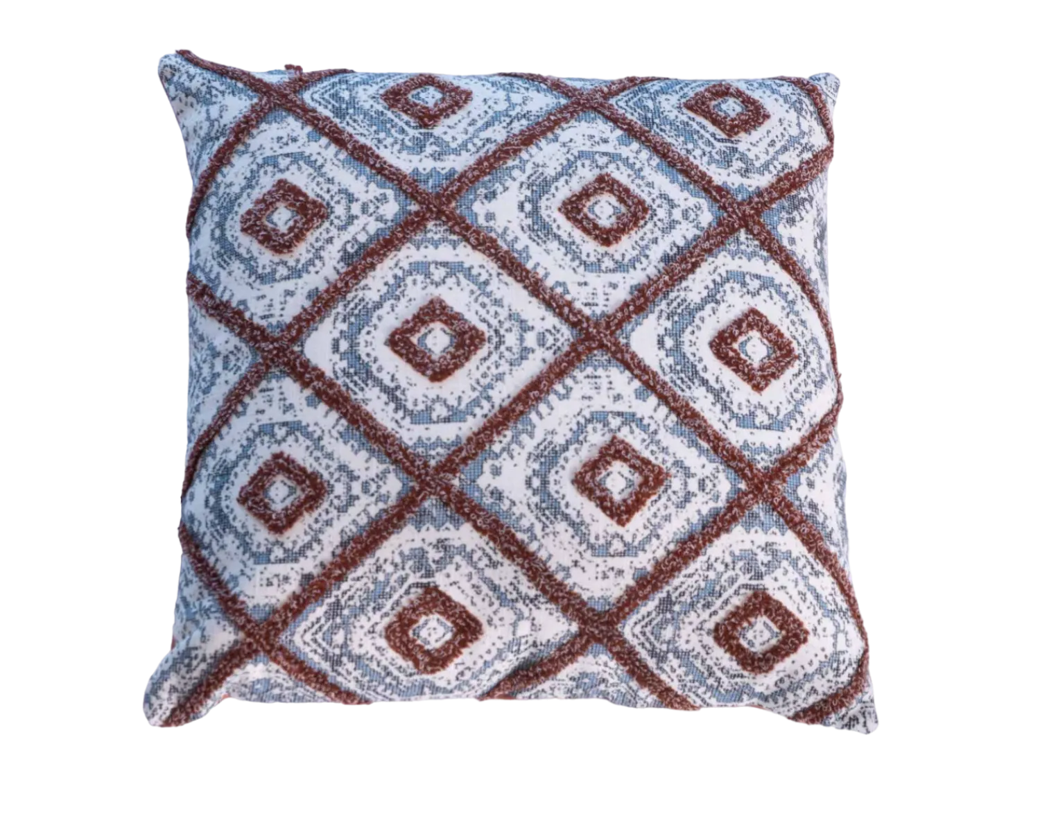 Meuble House Coussin déco en coton imprimé "Solira" format carré 45 x 45 cm Clearance