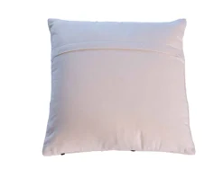 Meuble House Coussin de canapé blanc cassé et noir 