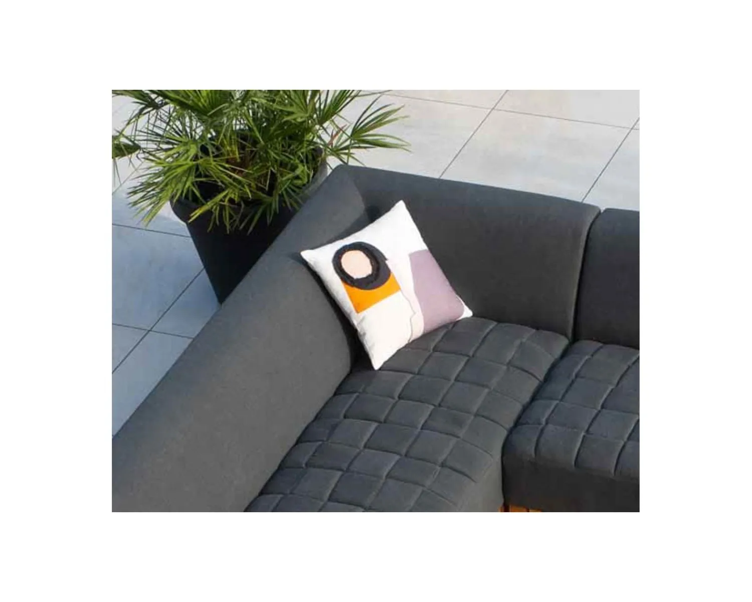 Meuble House Coussin impression tableau moderne "Matis" 45x45cm déhoussable
