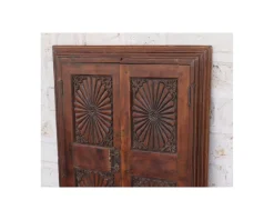 Meuble House Double porte indienne ornementale modèle unique "Vieille Porte" Sale