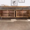 Meuble House Enfilade industrielle 200 cm en manguier et métal "Shade" Outlet