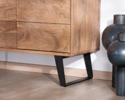 Meuble House Enfilade 4 portes en acacia