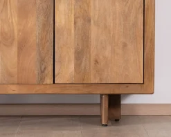 Meuble House Enfilade vintage 4 portes en manguier naturel