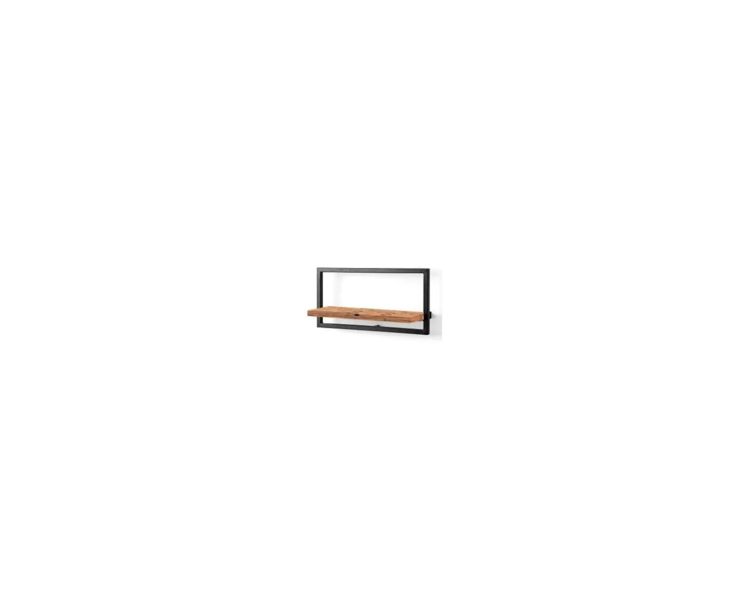 Meuble House Etagère murale bois et métal longueur 65 cm stylé épuré "Minerva" Hot