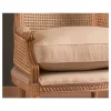 Meuble House Fauteuil cannage et bois sculpté esprit vintage chic "Legacy" Sale