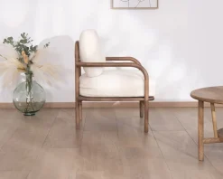 Meuble House Fauteuil d'appoint style rétro
