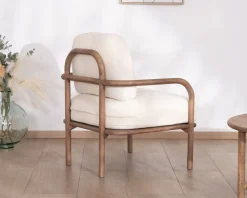 Meuble House Fauteuil d'appoint style rétro