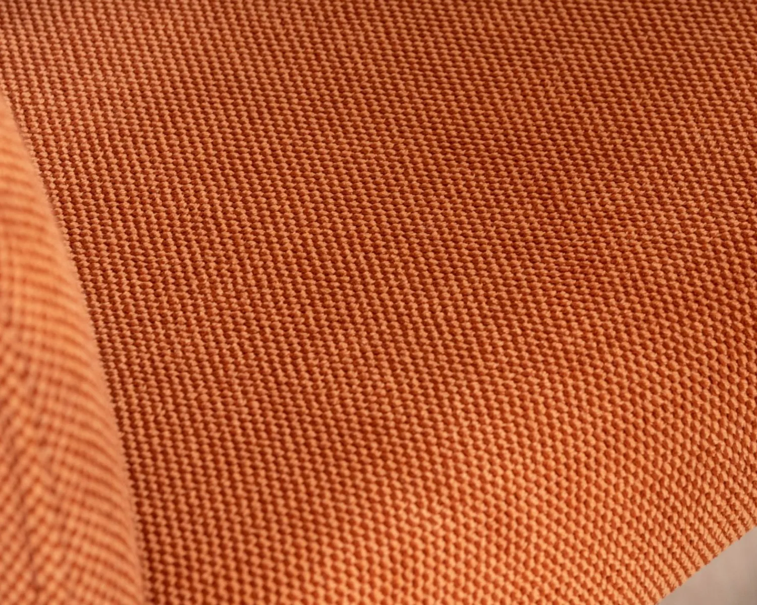 Meuble House Fauteuil de repas design en tissu terracotta ultra confort " Amarello"