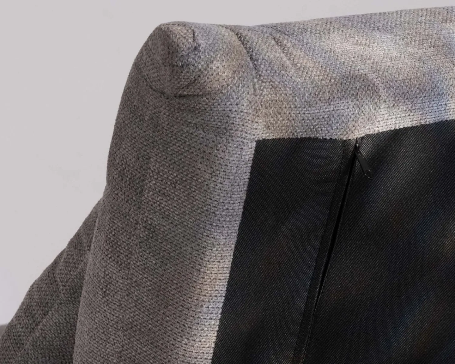 Meuble House Fauteuil modulable en couchage d'appoint "Folda" en tissu gris Best