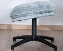 Meuble House Fauteuil rotatif enveloppant avec repose-pieds 