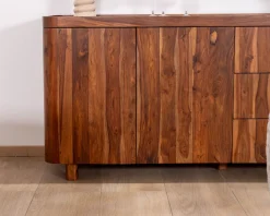 Meuble House Grand bahut 180 cm en bois de palissandre