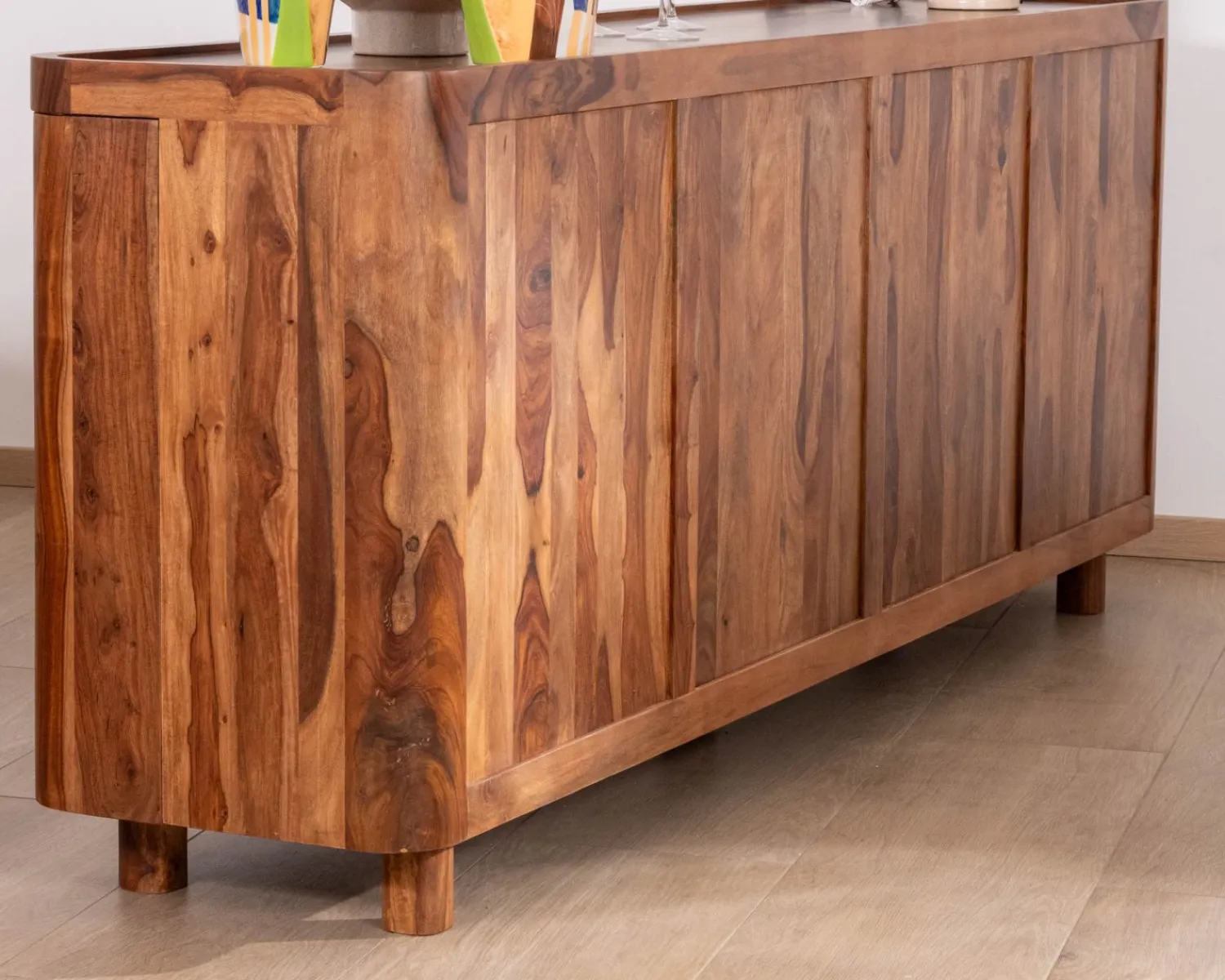Meuble House Grand bahut 180 cm en bois de palissandre "Rosewood"