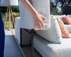 Meuble House Grand canapé modulaire 5 places de jardin 